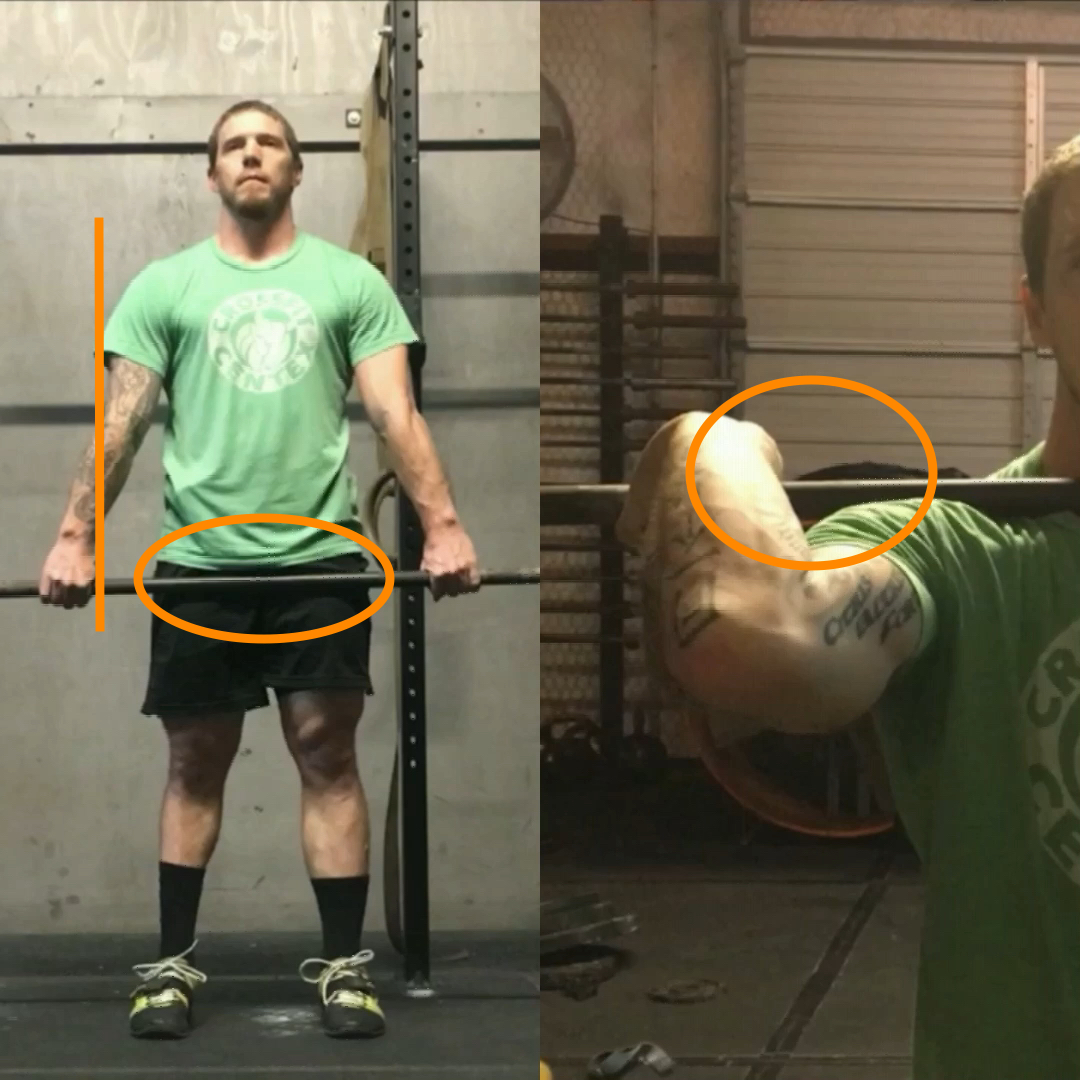 Front Rack Position: Establishing Grip Width – Vaughn Weightlifting